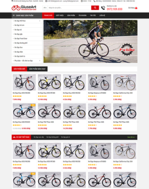Mẫu-trang-web-bán-xe-đạp